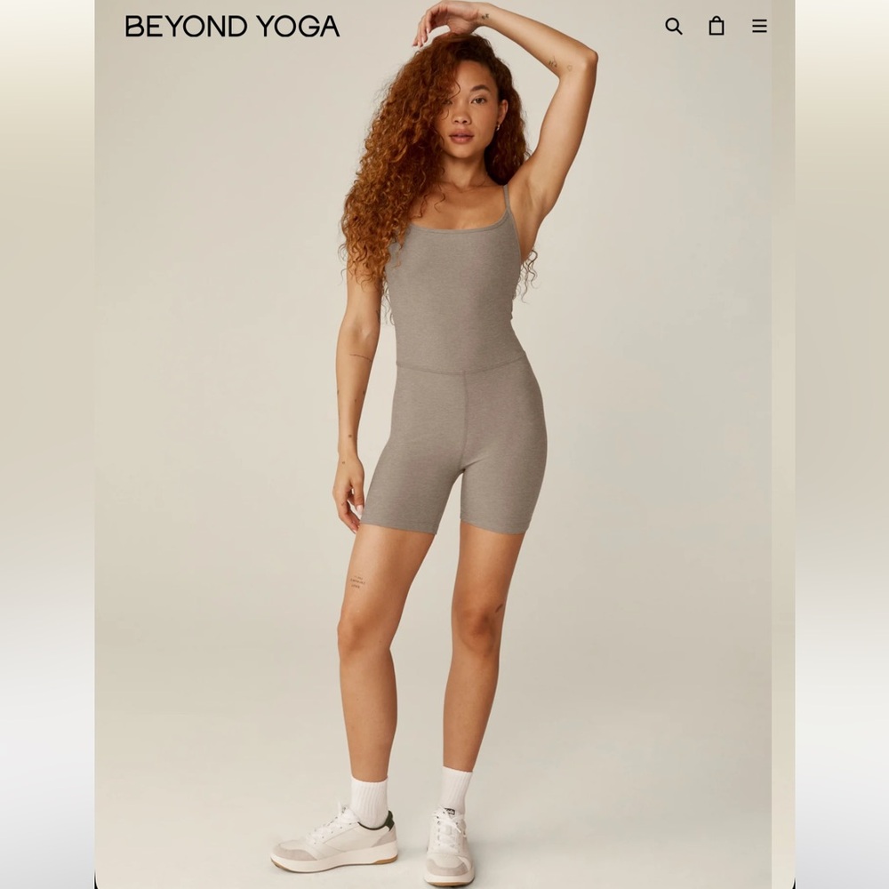 Beyond Yoga | keep pace biker jumpsuit , onesie